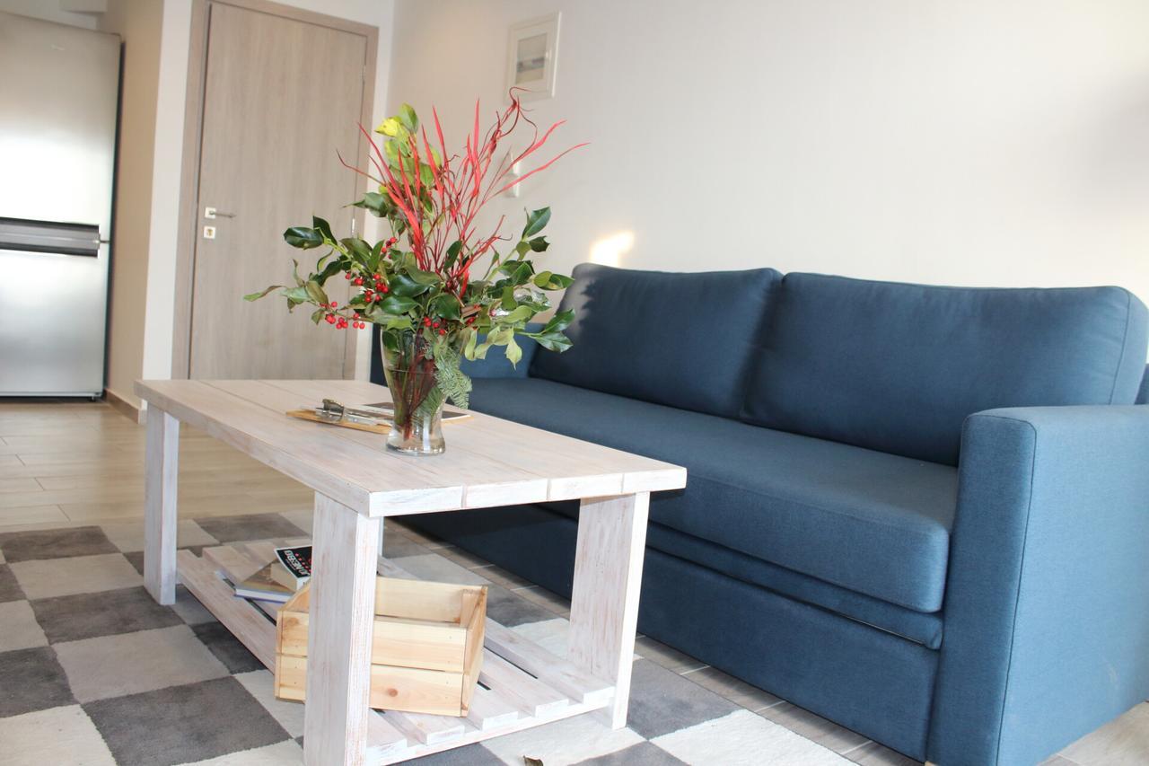 Sappho Plomari Aparthotel Bagian luar foto